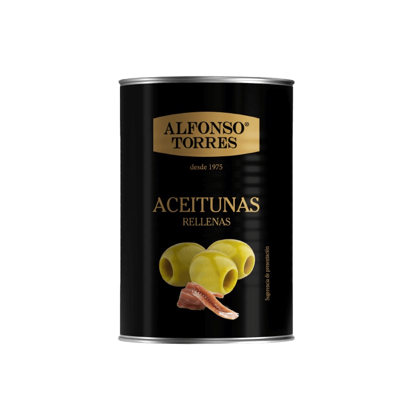 Aceitunas rellenas de anchoa.